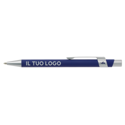 Penna a sfera in metallo Bic Metal Pro Soft con stampa logo