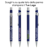 Penna a sfera in metallo Bic Metal Pro Soft con stampa logo