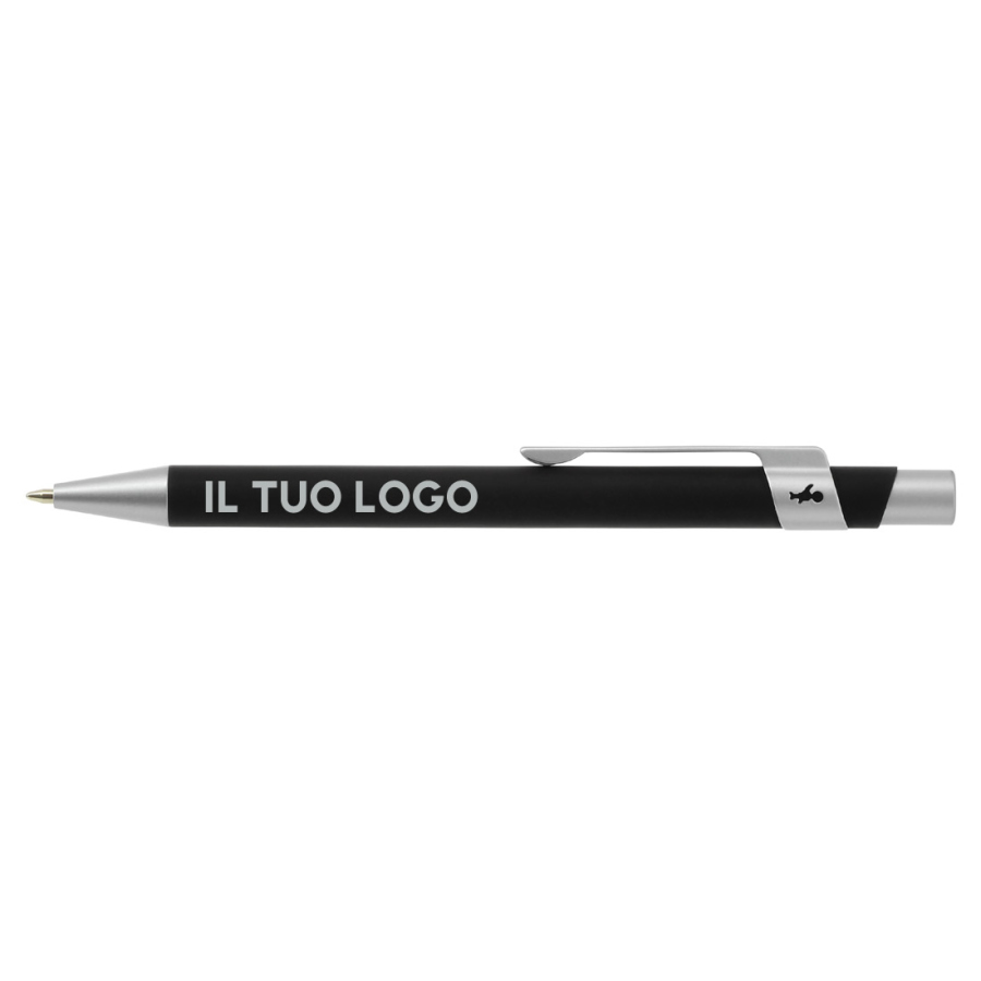 Penna a sfera in metallo Bic Metal Pro Soft con stampa logo