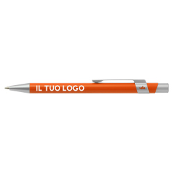 Penna a sfera in metallo Bic Metal Pro Lucido con stampa logo