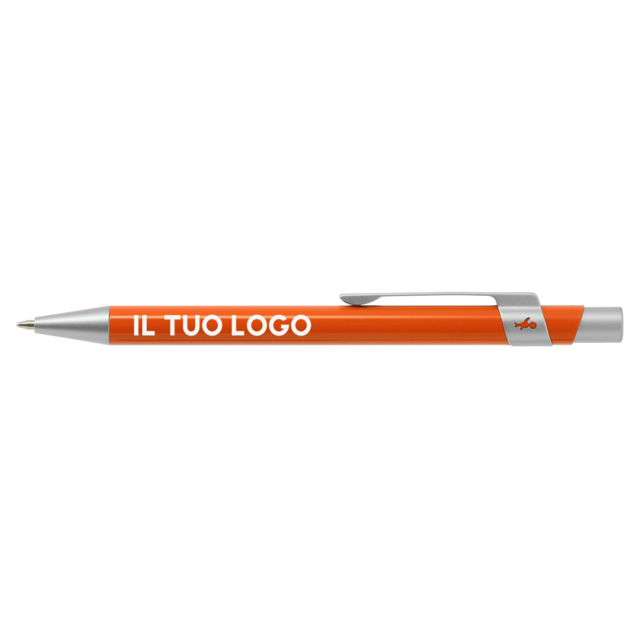 Penna a sfera in metallo Bic Metal Pro Lucido con stampa logo