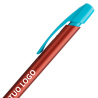 Penna a sfera Bic Media Clic Glacé Fusto Rosso opaco con stampa Logo