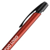 Penna a sfera Bic Media Clic Glacé Fusto Rosso opaco con stampa Logo