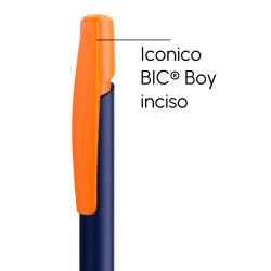 Penna a sfera Bic Media Clic Blu a scatto con stampa personalizzata