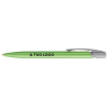 Penna a sfera Bic Media Clic Glacé Fusto Verde pastello con stampa Logo