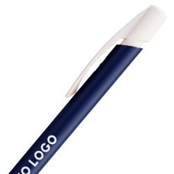 Penna a sfera Bic Media Clic Blu a scatto con stampa personalizzata