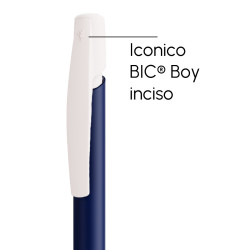 Penna a sfera Bic Media Clic Blu a scatto con stampa personalizzata