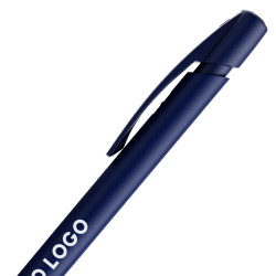 Penna a sfera Bic Media Clic Blu a scatto con stampa personalizzata