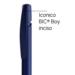 Penna a sfera Bic Media Clic Blu a scatto con stampa personalizzata