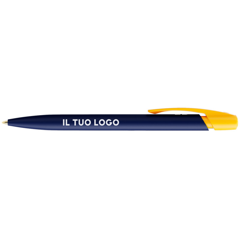 Penna a sfera Bic Media Clic Blu a scatto con stampa personalizzata