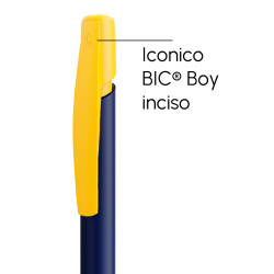 Penna a sfera Bic Media Clic Blu a scatto con stampa personalizzata