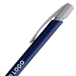 Penna a sfera Bic Media Clic Blu a scatto con stampa personalizzata