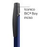 Penna a sfera Bic Media Clic Blu a scatto con stampa personalizzata