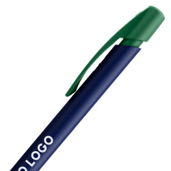 Penna a sfera Bic Media Clic Blu a scatto con stampa personalizzata