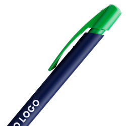 Penna a sfera Bic Media Clic Blu a scatto con stampa personalizzata