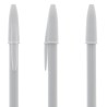 Penna a sfera Bic Style in plastica in colore bianco