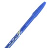 Penna a sfera Bic Style in plastica in colore blu personalizzata con logo