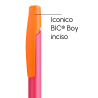 Penna a sfera Bic Media Clic Rosa Fizz a scatto con stampa personalizzata