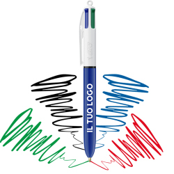 Penna a sfera Bic 4 Colori con stampa personalizzata