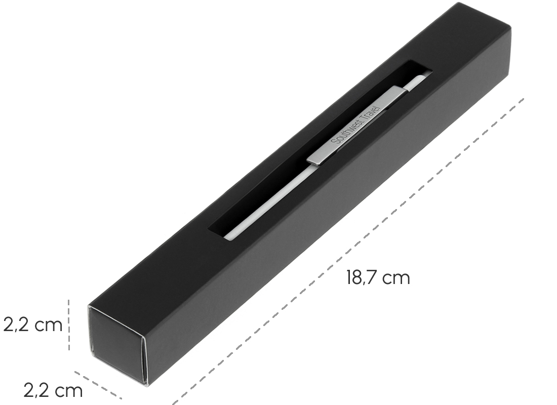 Dimensioni scatola Window Box per penna Bic Cristal Re New